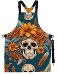 Catrina and cempasúchil