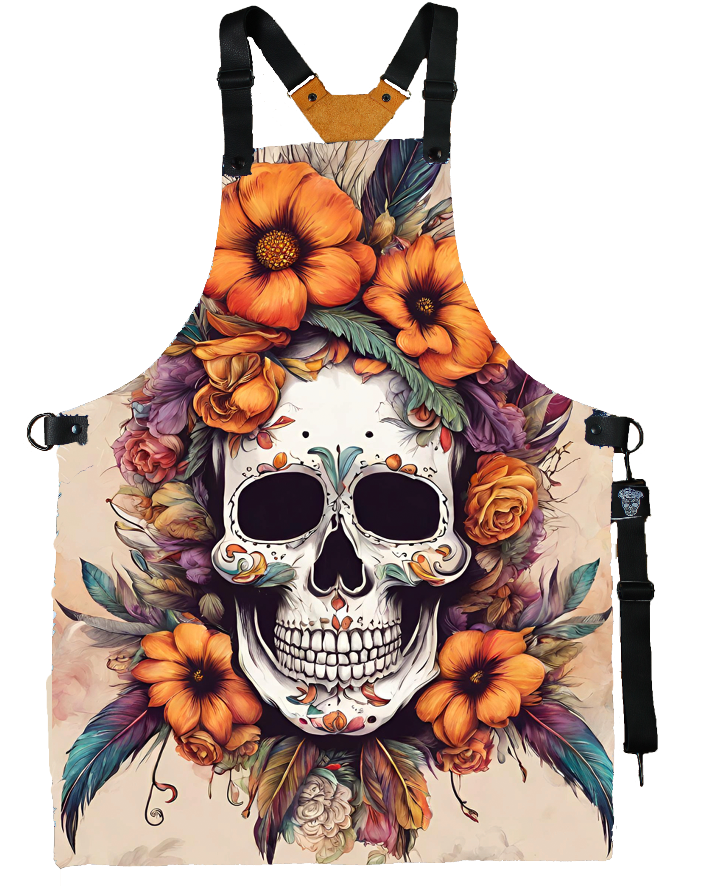 Catrina y flores