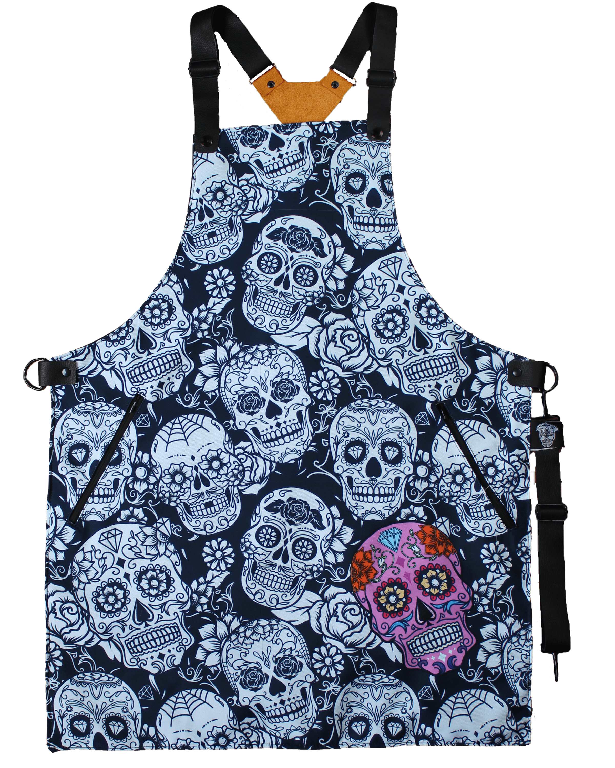 Calaveras con algo de color